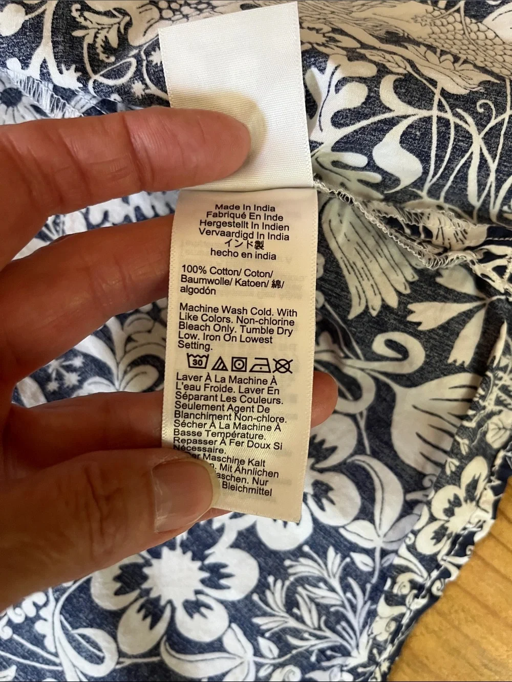 J CREW 10 Gamine Cotton Poplin Shirt in Mermaid Floral Button Up